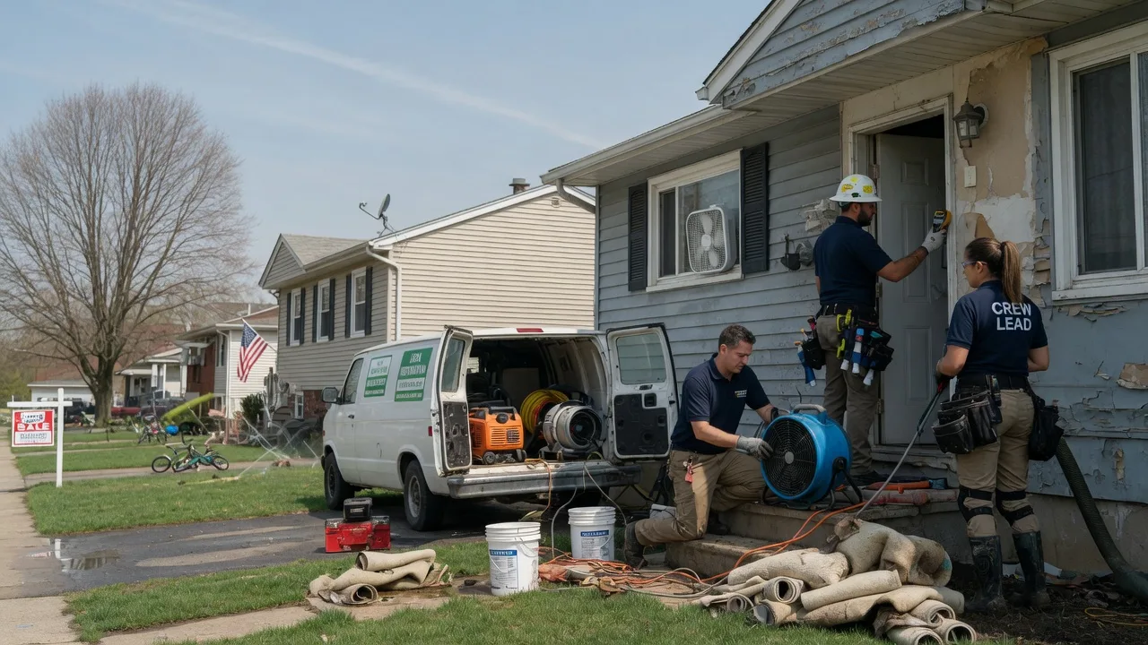 Flood Cleanup in Shaker Heights, OH near me